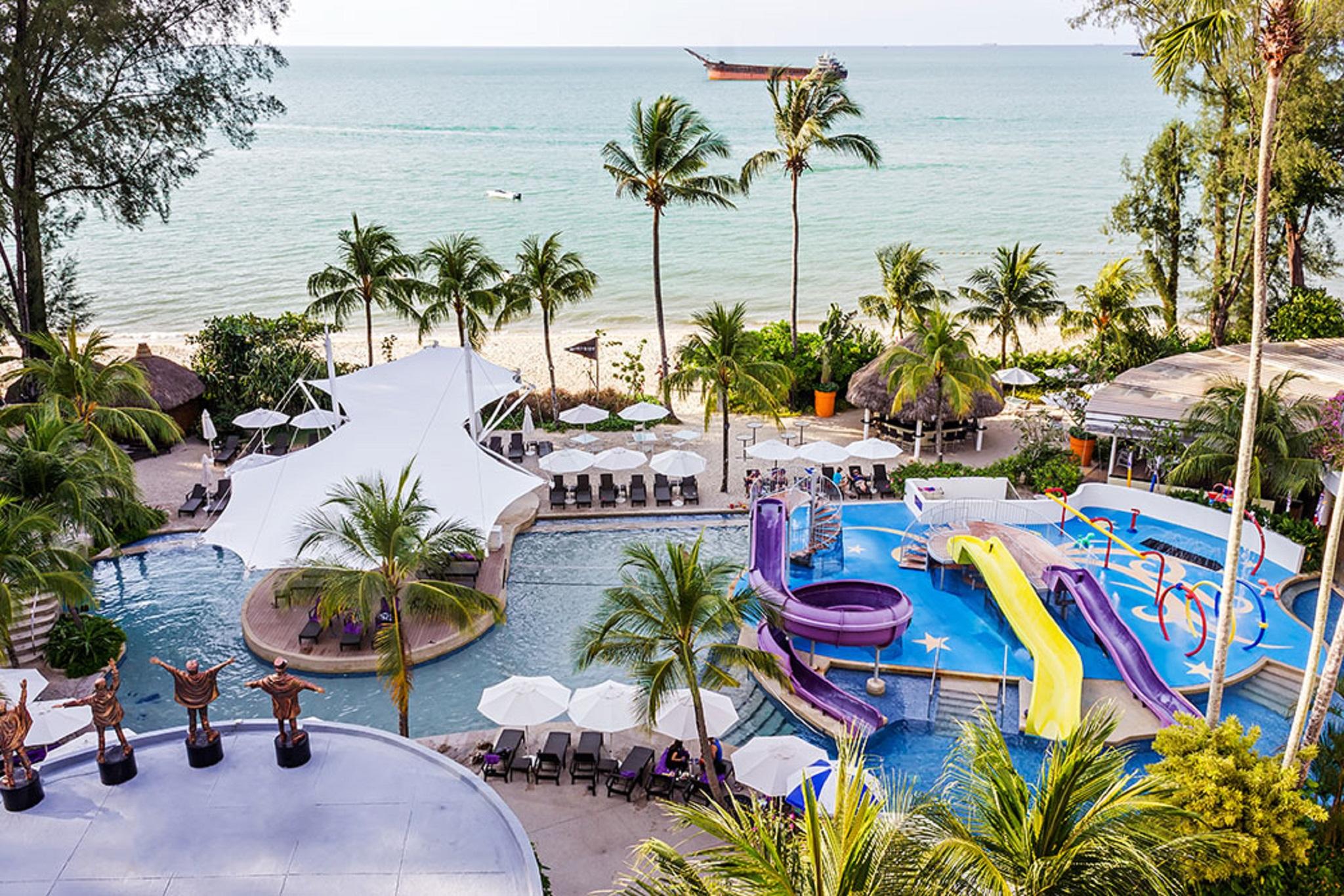 Hard Rock Hotel Penang Batu Feringgi Exteriér fotografie The Royal Paradise Hotel and Spa
